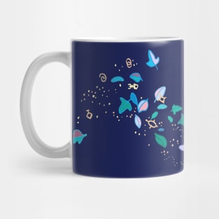 Colours of the Wind leaves Mug